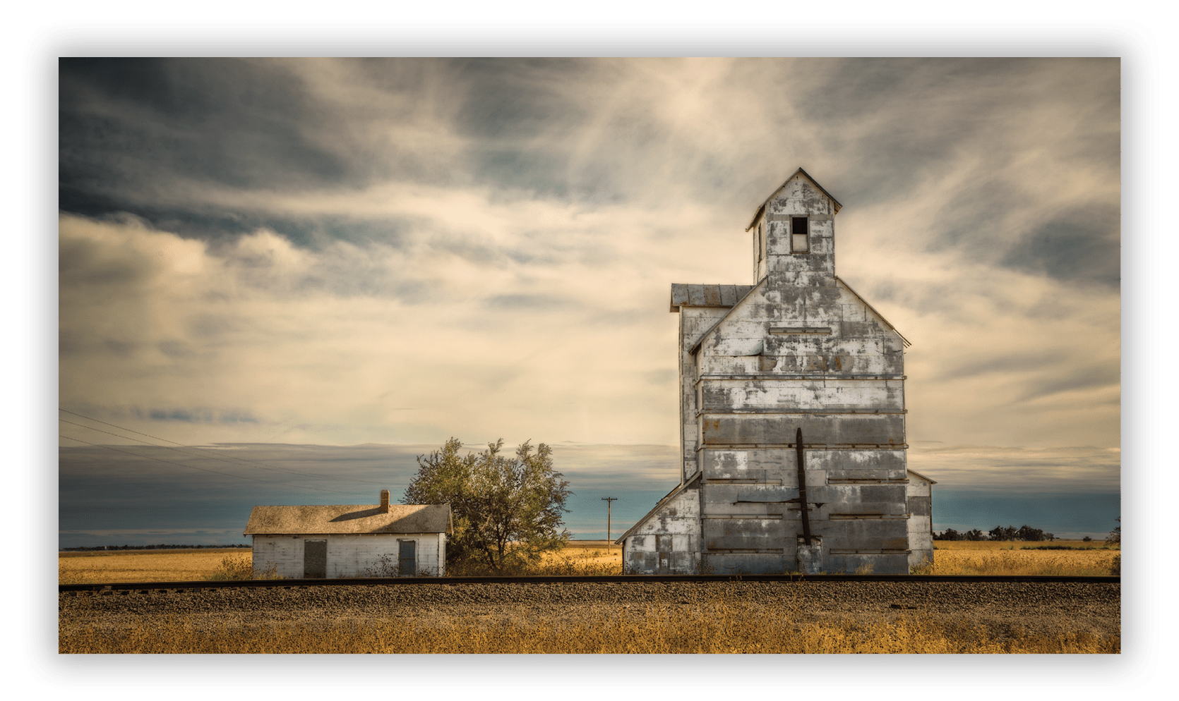 Gano Grain Elevator and Scale House, Ardell, Kansas