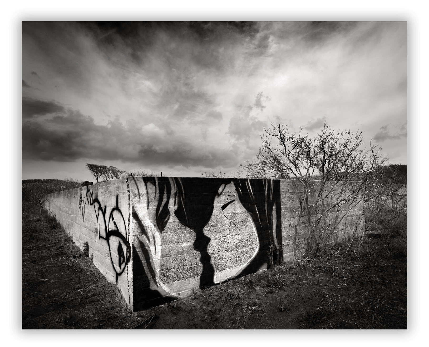 Old military base in South Point