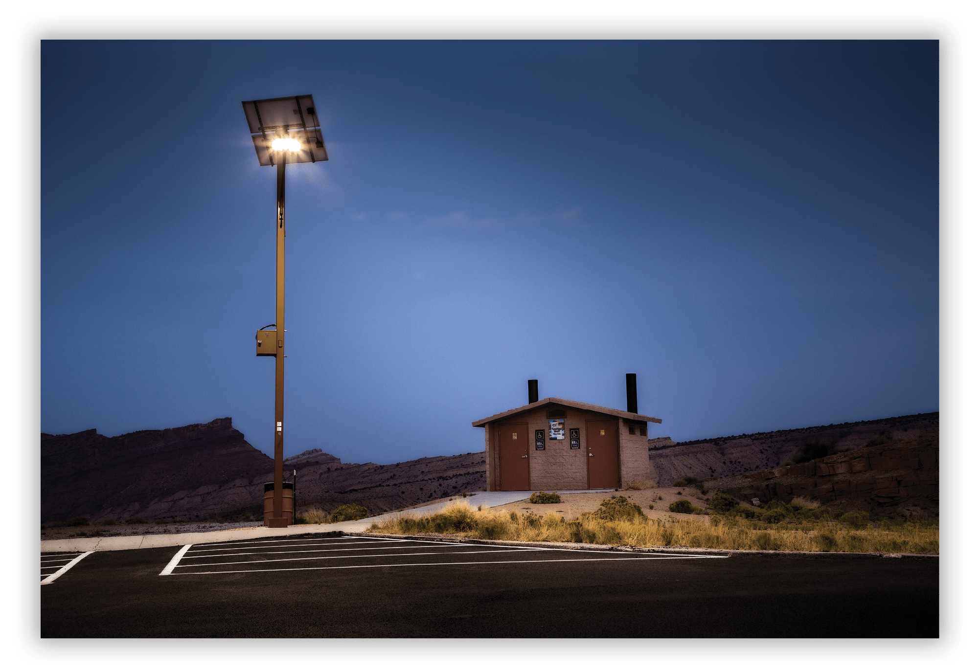 Spotted Wolf, I-70, Utah