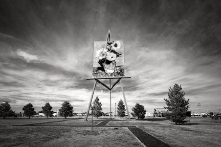 World's Largest Easel, Goodland, KS
