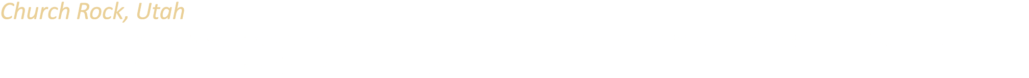 Church Rock, Utah This 200 foot solitary sandstone formation in southern Utah along the eastern side of U.S. Route 19...