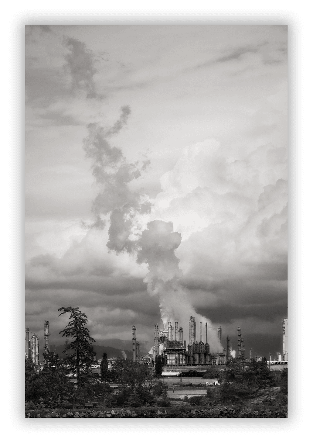 Oil refinery, Fidalgo Bay, Washington